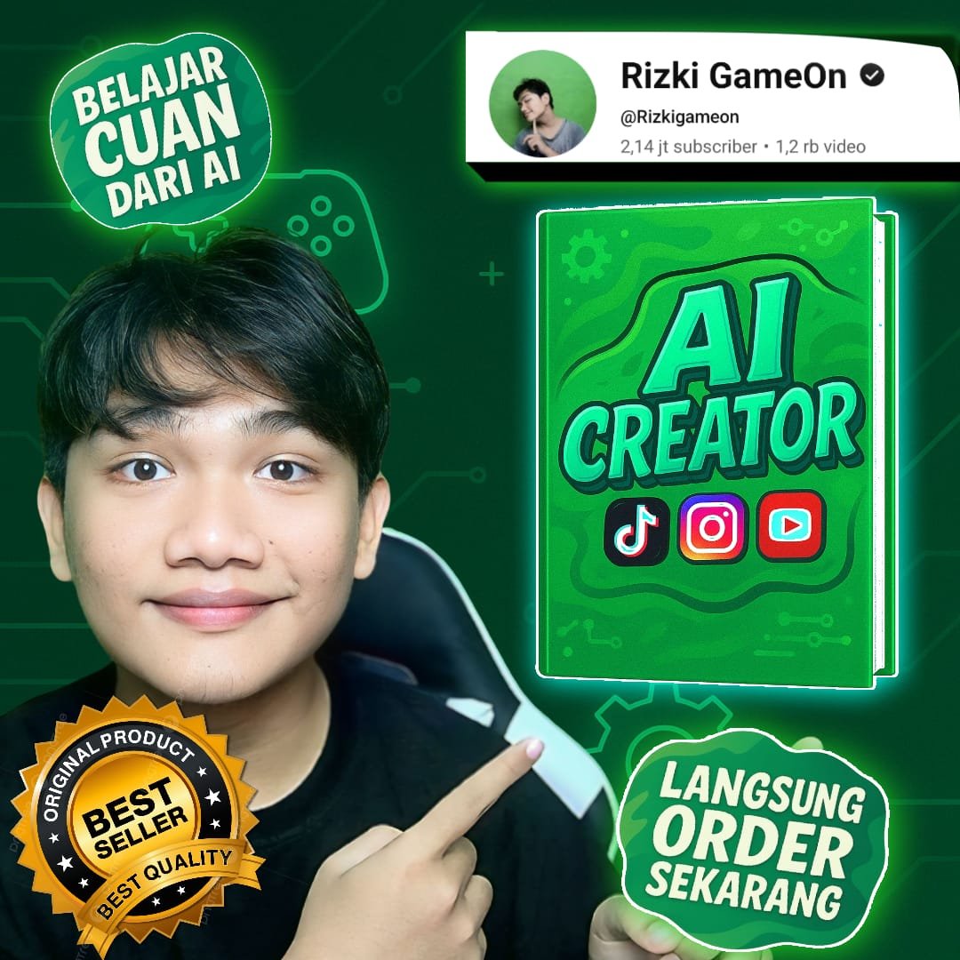Cover e-book Buku AI Creator