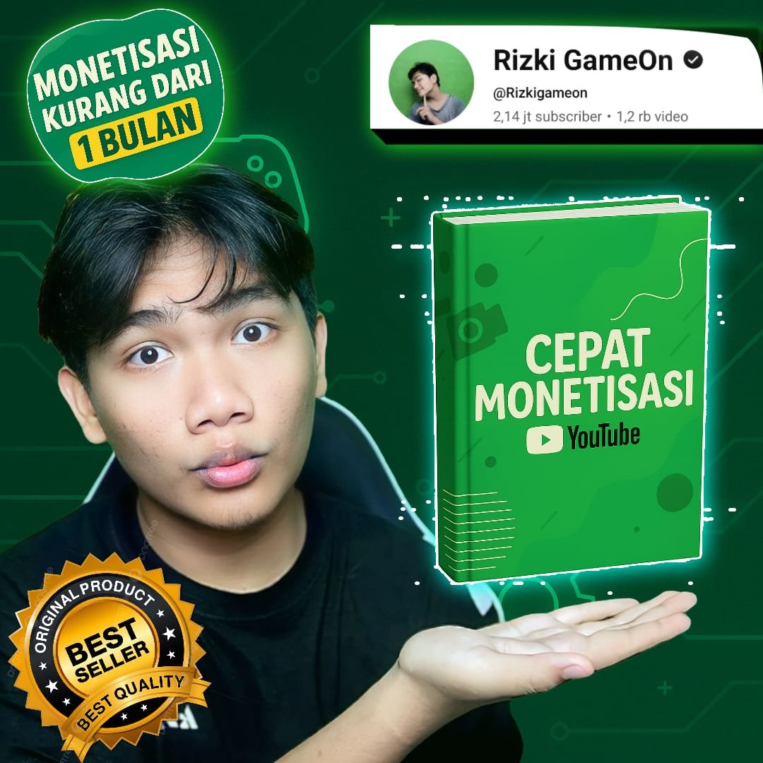 Cover e-book Berhasil Monetisasi Kurang dari 1 Bulan